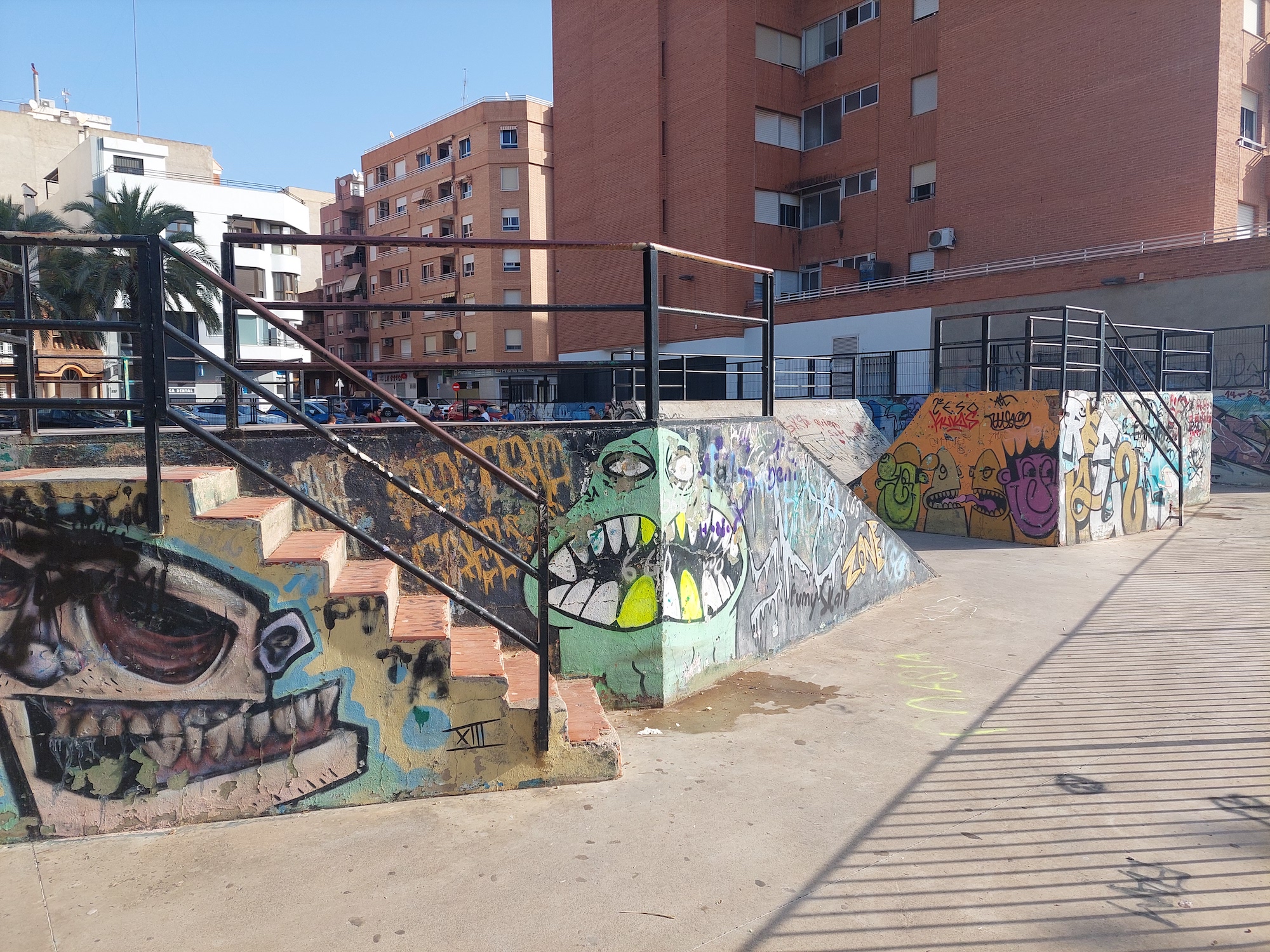 Plaza parque skatepark